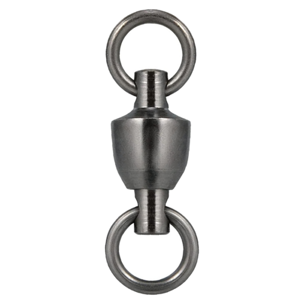 50pcs stainless steel ball bearing fishing swivels heavy duty corrosion resistant saltwater freshwater tackle